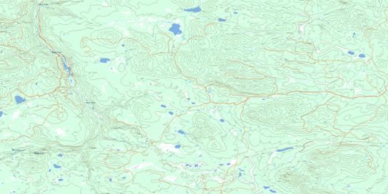 Tautri Creek Topographic map 093B11 at 1:50,000 Scale