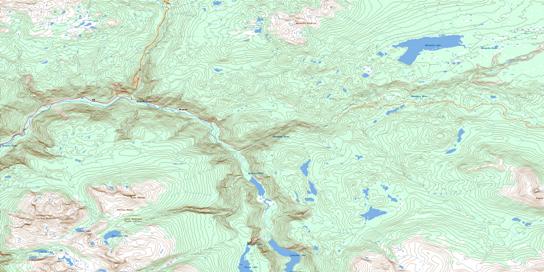 Atnarko Topo Map 093C05 at 1:50,000 scale - National Topographic System of Canada (NTS) - Toporama map
