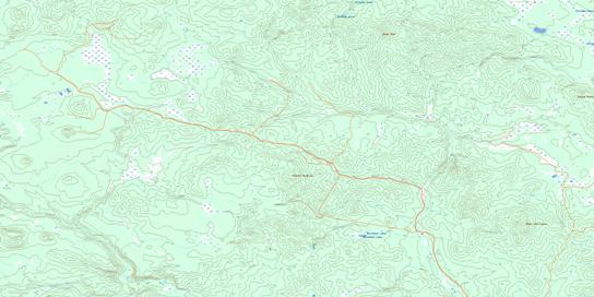 Clusko River Topo Map 093C09 at 1:50,000 scale - National Topographic System of Canada (NTS) - Toporama map