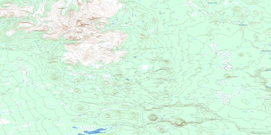 Downton Creek Topo Map 093C10 at 1:50,000 scale - National Topographic System of Canada (NTS) - Toporama map