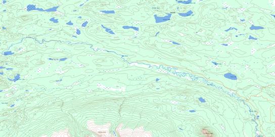 Ulkatcho Topographic map 093C13 at 1:50,000 Scale