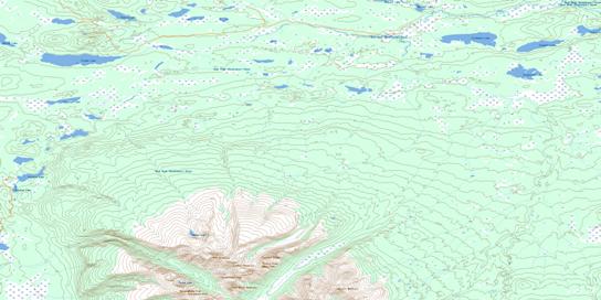 Carnlick Creek Topo Map 093C14 at 1:50,000 scale - National Topographic System of Canada (NTS) - Toporama map