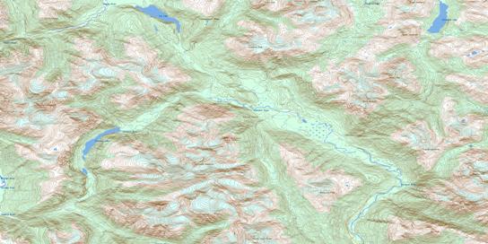 Foresight Mountain Topo Map 093E03 at 1:50,000 scale - National Topographic System of Canada (NTS) - Toporama map