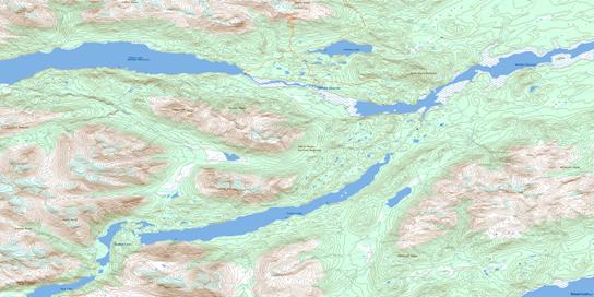Troitsa Lake Topo Map 093E11 at 1:50,000 scale - National Topographic System of Canada (NTS) - Toporama map