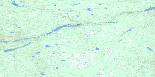 Suscha Creek Topo Map 093F01 at 1:50,000 scale - National Topographic System of Canada (NTS) - Toporama map