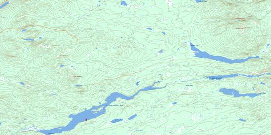 Tsacha Lake Topo Map 093F02 at 1:50,000 scale - National Topographic System of Canada (NTS) - Toporama map