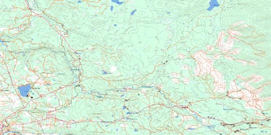 Cottonwood Topographic map 093G01 at 1:50,000 Scale