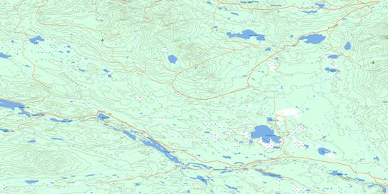 Pelican Lake Topo Map 093G05 at 1:50,000 scale - National Topographic System of Canada (NTS) - Toporama map