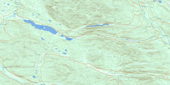 Stony Lake Topographic map 093H05 at 1:50,000 Scale