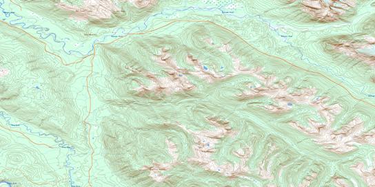 Walker Creek Topographic map 093H15 at 1:50,000 Scale