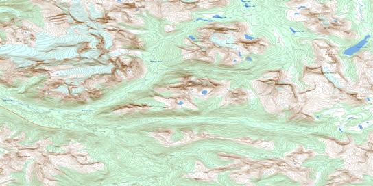 Mount Sir Alexander Topo Map 093H16 at 1:50,000 scale - National Topographic System of Canada (NTS) - Toporama map