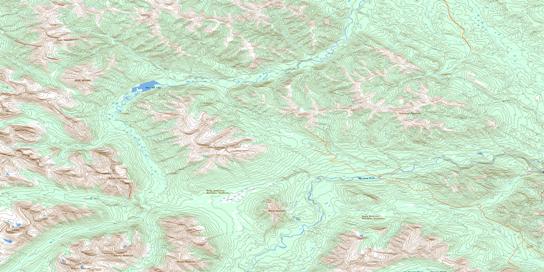 Belcourt Lake Topographic map 093I08 at 1:50,000 Scale