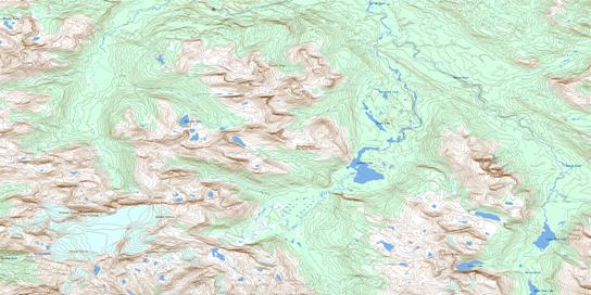 Monkman Pass Topo Map 093I11 at 1:50,000 scale - National Topographic System of Canada (NTS) - Toporama map