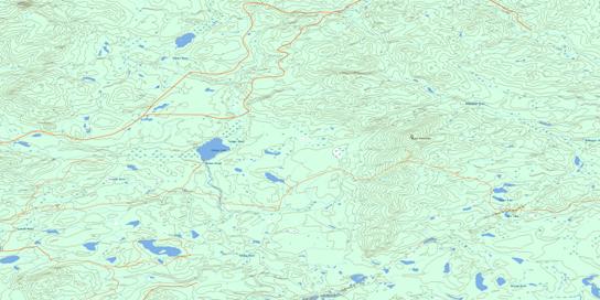 Salmon Lake Topo Map 093J13 at 1:50,000 scale - National Topographic System of Canada (NTS) - Toporama map