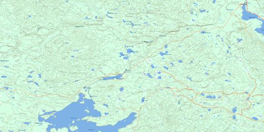 Carp Lake Topo Map 093J14 at 1:50,000 scale - National Topographic System of Canada (NTS) - Toporama map