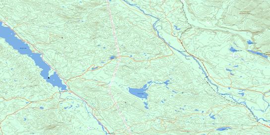 Firth Lake Topo Map 093J15 at 1:50,000 scale - National Topographic System of Canada (NTS) - Toporama map