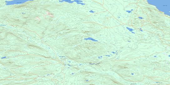 Shass Mountain Topo Map 093K07 at 1:50,000 scale - National Topographic System of Canada (NTS) - Toporama map