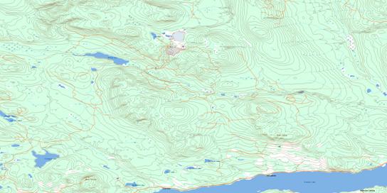 Colleymount Topo Map 093L01 at 1:50,000 scale - National Topographic System of Canada (NTS) - Toporama map