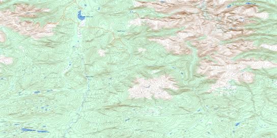 Thautil River Topographic map 093L06 at 1:50,000 Scale