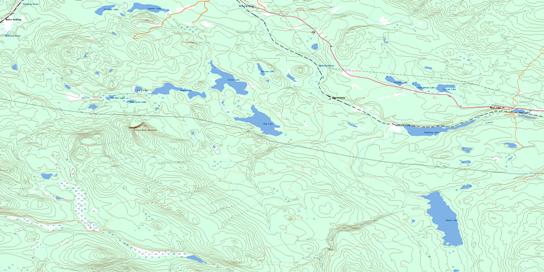 Forestdale Topographic map 093L08 at 1:50,000 Scale