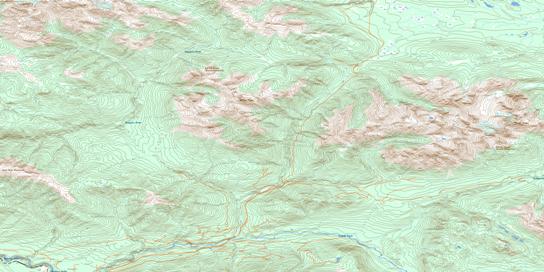 Suskwa River Topo Map 093M06 at 1:50,000 scale - National Topographic System of Canada (NTS) - Toporama map