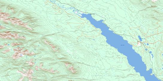 Bulkley House Topo Map 093M09 at 1:50,000 scale - National Topographic System of Canada (NTS) - Toporama map