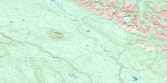 Nilkitkwa River Topo Map 093M10 at 1:50,000 scale - National Topographic System of Canada (NTS) - Toporama map