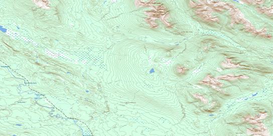 Lion Creek Topo Map 093M16 at 1:50,000 scale - National Topographic System of Canada (NTS) - Toporama map