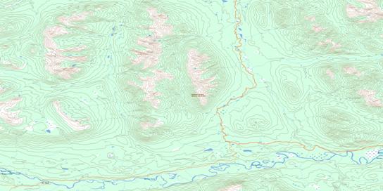 Discovery Creek Topo Map 093N14 at 1:50,000 scale - National Topographic System of Canada (NTS) - Toporama map