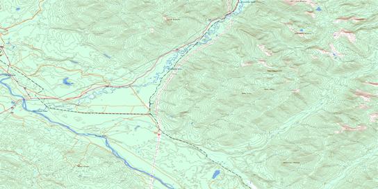 Colbourne Creek Topographic map 093O02 at 1:50,000 Scale