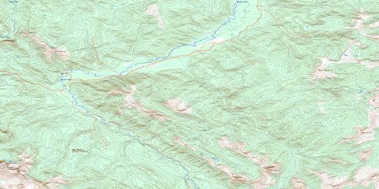 Sukunka River Topo Map 093P04 at 1:50,000 scale - National Topographic System of Canada (NTS) - Toporama map
