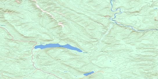 Gwillim Lake Topo Map 093P06 at 1:50,000 scale - National Topographic System of Canada (NTS) - Toporama map