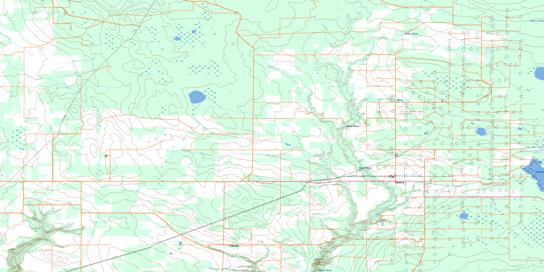 Alces River Topo Map 094A08 at 1:50,000 scale - National Topographic System of Canada (NTS) - Toporama map