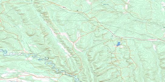 Deadhorse Creek Topographic map 094A12 at 1:50,000 Scale