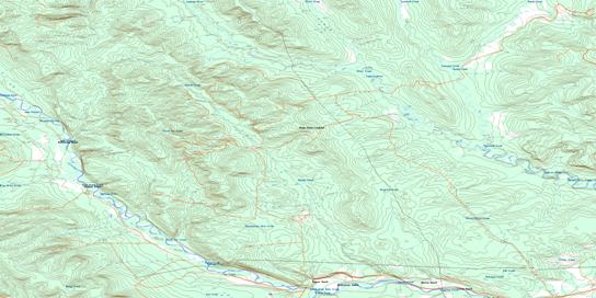 Aikman Creek Topographic map 094B09 at 1:50,000 Scale