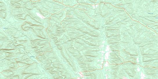 Blair Creek Topo Map 094B16 at 1:50,000 scale - National Topographic System of Canada (NTS) - Toporama map