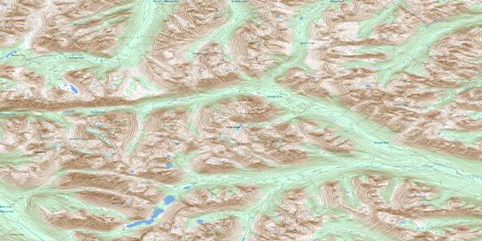 Notch Peak Topo Map 094C04 at 1:50,000 scale - National Topographic System of Canada (NTS) - Toporama map