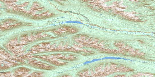 Aiken Lake Topographic map 094C05 at 1:50,000 Scale