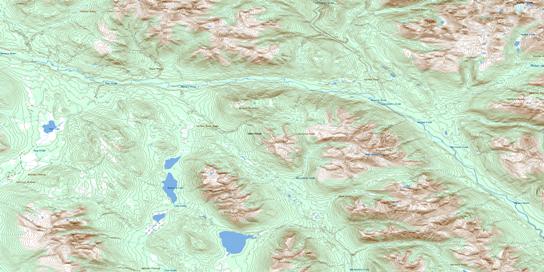 Nanitsch Lake Topographic map 094D01 at 1:50,000 Scale