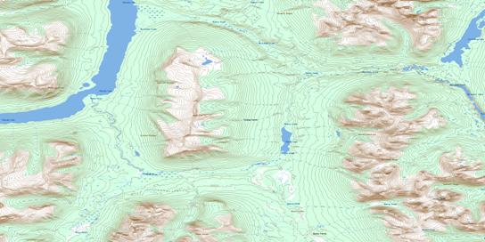 Thorne Lake Topographic map 094D15 at 1:50,000 Scale