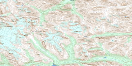 Mount Lloyd George Topographic map 094F15 at 1:50,000 Scale