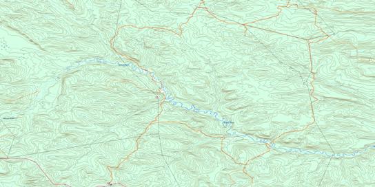 Julienne Creek Topo Map 094G01 at 1:50,000 scale - National Topographic System of Canada (NTS) - Toporama map
