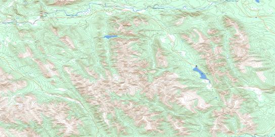Marion Lake Topo Map 094G03 at 1:50,000 scale - National Topographic System of Canada (NTS) - Toporama map