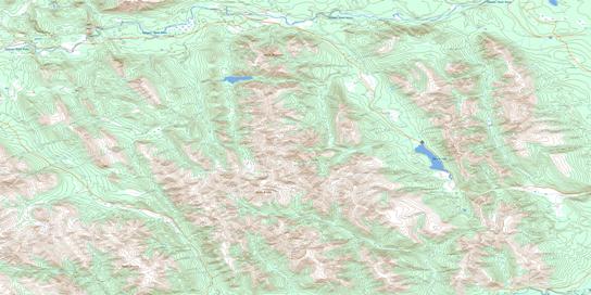 Marion Lake Topo Map 094G03 at 1:50,000 scale - National Topographic System of Canada (NTS) - Toporama map