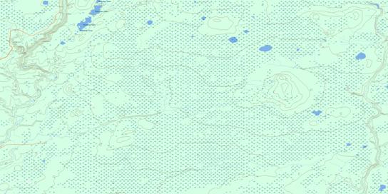 Adskwatim Creek Topographic map 094H01 at 1:50,000 Scale