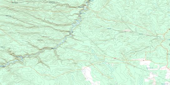 Bubbles Creek Topo Map 094H04 at 1:50,000 scale - National Topographic System of Canada (NTS) - Toporama map