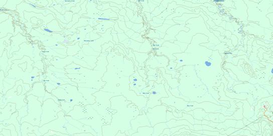 Heck Creek Topo Map 094H10 at 1:50,000 scale - National Topographic System of Canada (NTS) - Toporama map