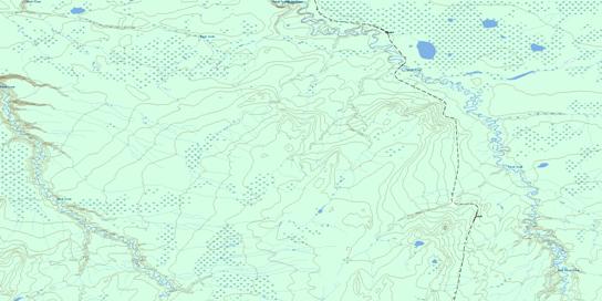 Katah Creek Topographic map 094H14 at 1:50,000 Scale