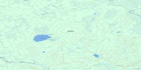 Etthithun Lake Topo Map 094H16 at 1:50,000 scale - National Topographic System of Canada (NTS) - Toporama map