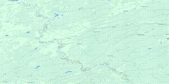 Beaverskin Creek Topo Map 094I01 at 1:50,000 scale - National Topographic System of Canada (NTS) - Toporama map